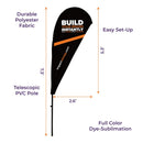 Custom Printed Blade Flag - Pacific