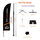 Custom Printed Wing Flag - Pacific