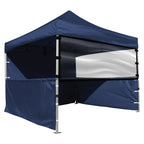 10' Transparent Clear 46" Half Wall