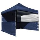 10' Transparent Clear 46" Half Wall