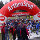 Custom Printed Impact Air Round Inflatable Arch