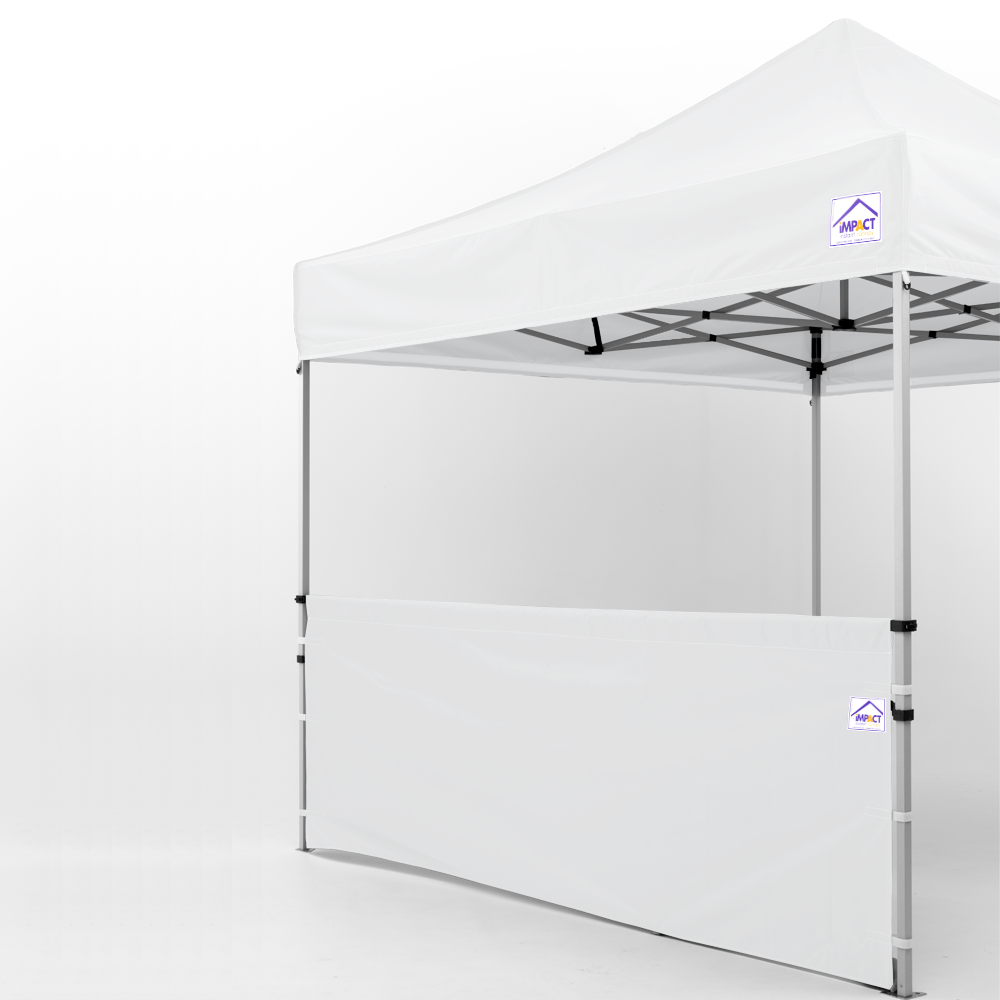 DS 10' Rail Skirt Half Wall Bar Assembly