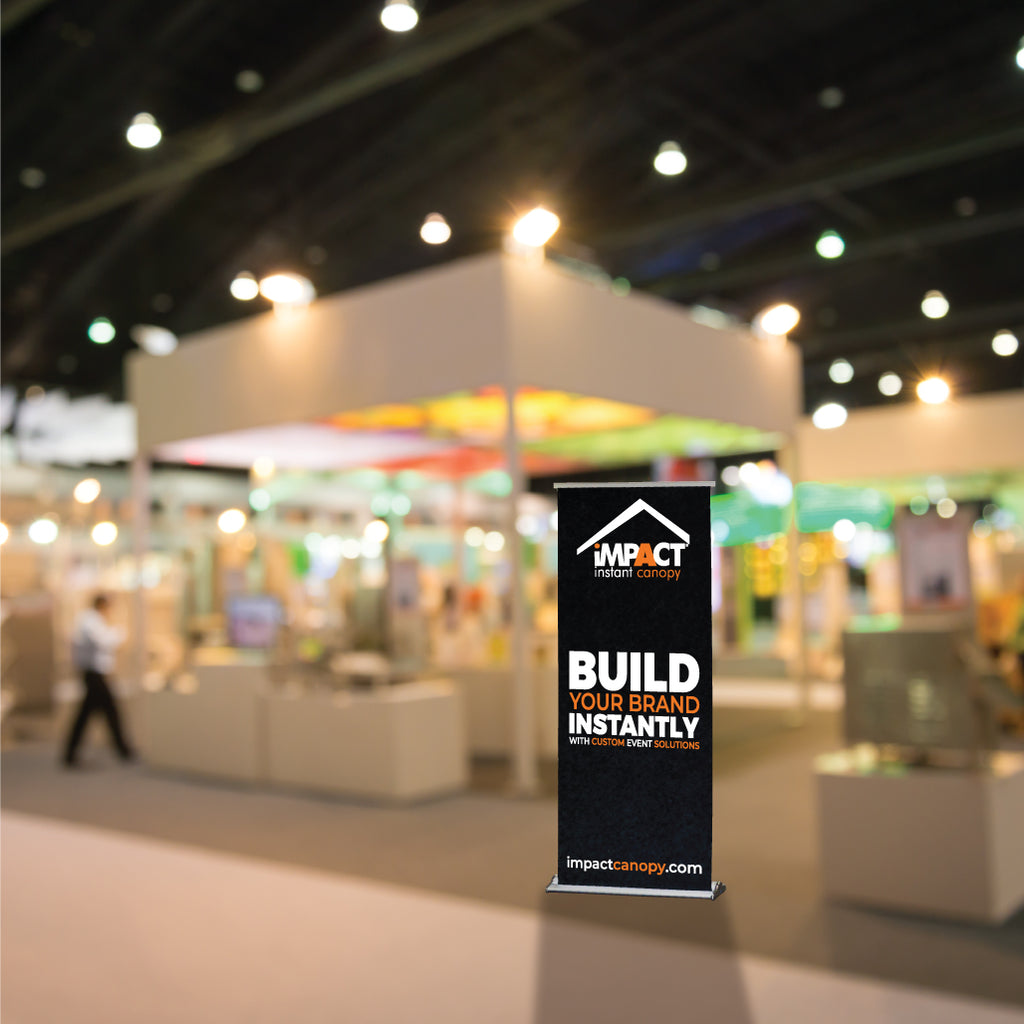 Custom Personalized Retractable Roll up Banner 33"x79" - Carry Bag Included