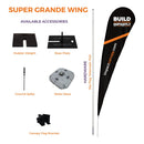 Custom Printed Grande Blade Flag