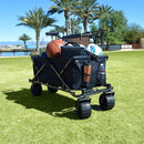 Terrain tout-terrain pliant Chariot de plage pliable - Taille standard