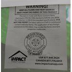POLICE KIT - 10x10 DS Pop Up Canopy Tent with Roller Bag