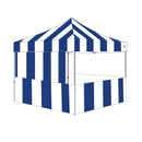 10x10 Pop up Carnival Canopy Tent Vendor Booth with Sidewall and Half Walls