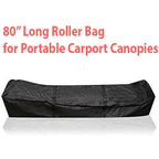 Sac à roulettes de 80 "de long pour les garages portables et hangars de rangement portables