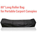 Carport Canopy 80" Long Roller Bag for Portable Garages and Portable Storage Sheds