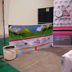 Custom Printed Freestanding Barrier Sign