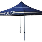 POLICE KIT - 10x10 DS Pop Up Canopy Tent with Roller Bag