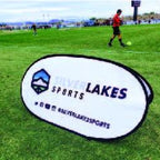 Custom Printed Field Spring Sign Pop-Up A-Frame Banner