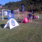 Panneau pop-up Luna A-Frame imprimé personnalisé